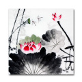 Wholesale Home Decoration Wall Art Lotus Pond Chinese Ink Painting